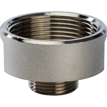 Переходник STOUT 1 1/2"х3/4" ВН (никелированный)
