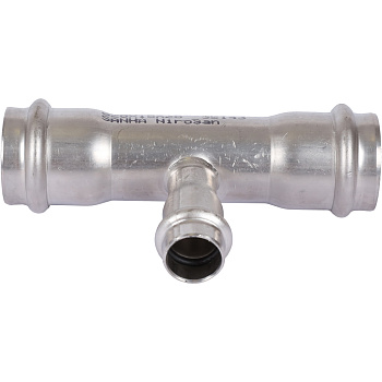 Тройник Sanha NiroSan 28x15x28 ВПр переходной 9130