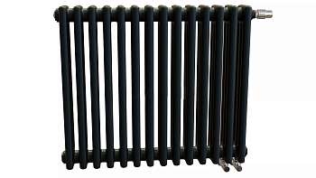 Радиатор трубчатый Zehnder Charleston Completto модель 3057 14 секций (Черный матовый)