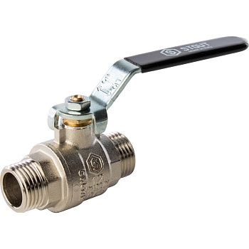 STOUT Кран шаровой полнопроходной (НР/НР - ручка рычаг 1/2)