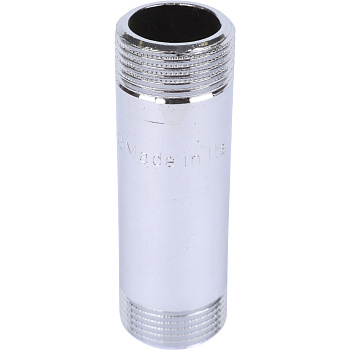 Удлинитель STOUT 1/2"x100 НН (хромированный)