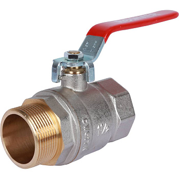 Кран шаровой ROMMER 1 1/2" ВН/НР (ручка рычаг) полнопроходной