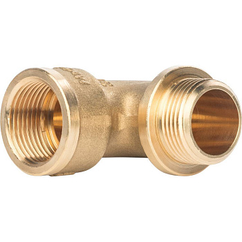 Угольник STOUT 3/4" с упором НВ