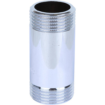 Удлинитель STOUT 1/2"x40 НН (хромированный)