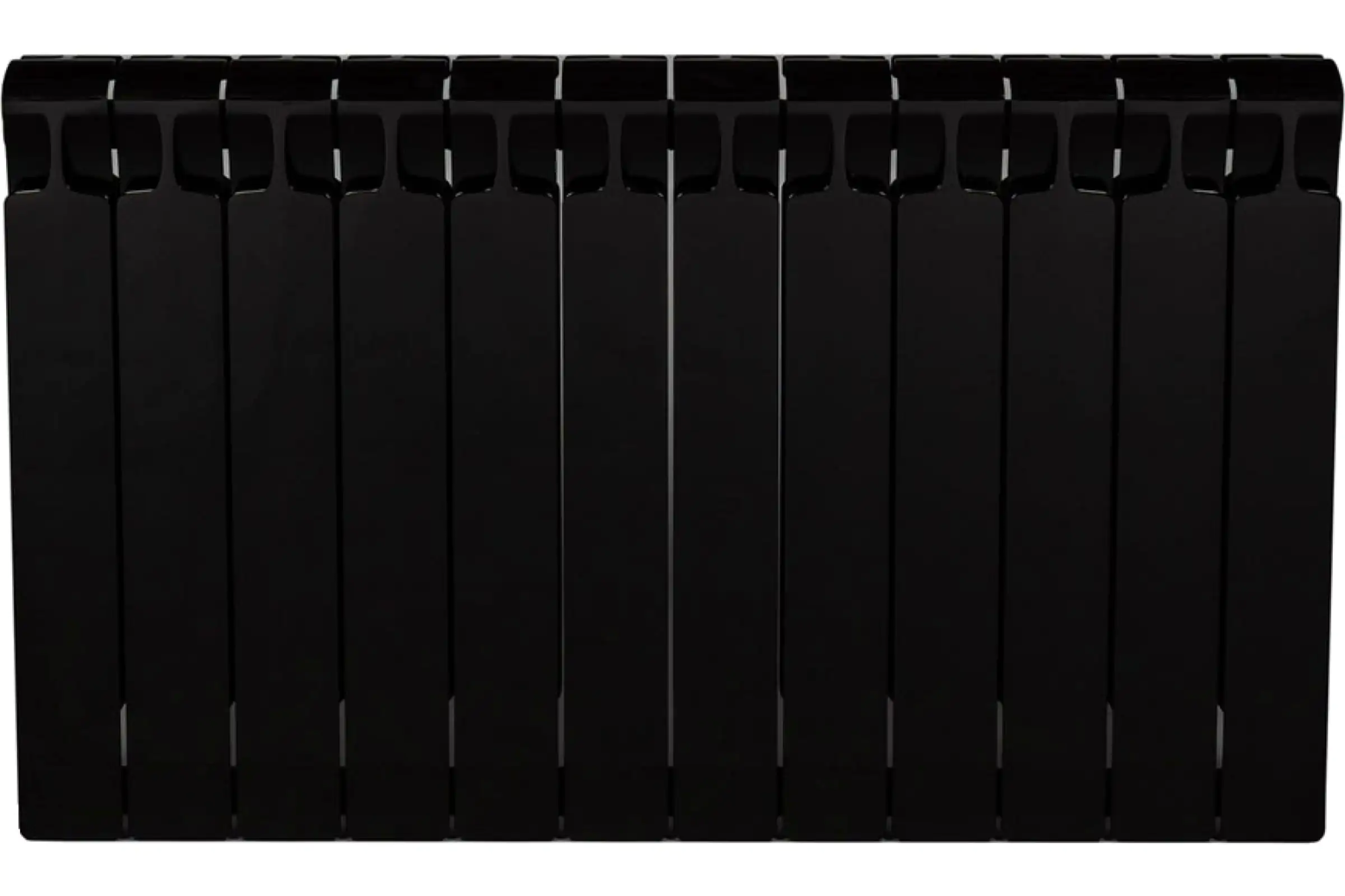 Радиатор биметаллический RIFAR MONOLIT 500 12 секций (Антрацит)