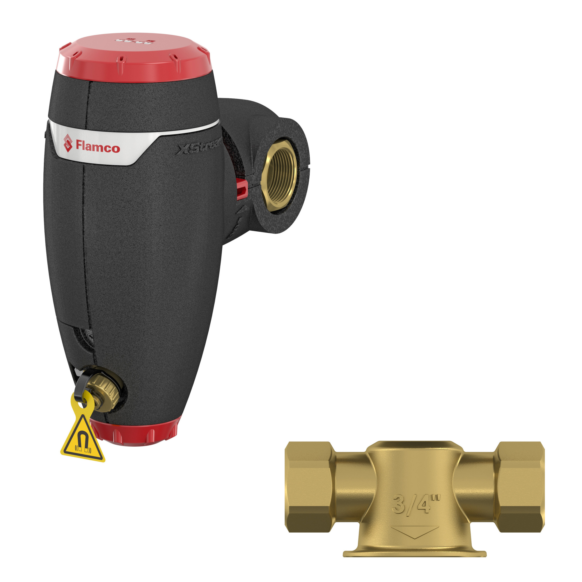 Flamco Сепаратор шлама XStream Clean DN32, G1?"F