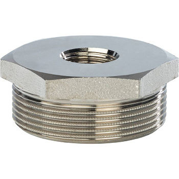 Футорка STOUT 1/2"х1 1/2" (никелированная)