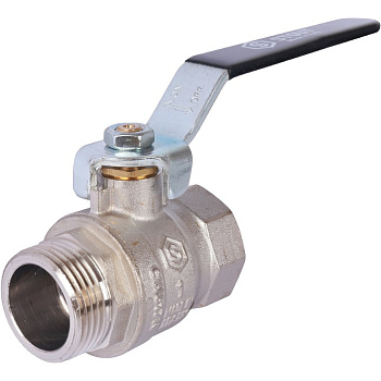 STOUT Кран шаровой стандартнопроходной  (ВР/НР - ручка рычаг 1")