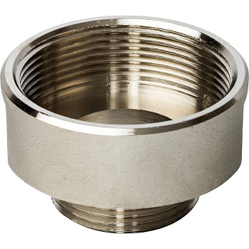 Переходник STOUT 2"х1 1/4" ВН (никелированный)