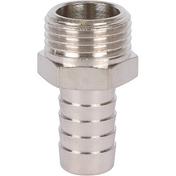 Штуцер STOUT 1/2"х14 НР (никелированный)