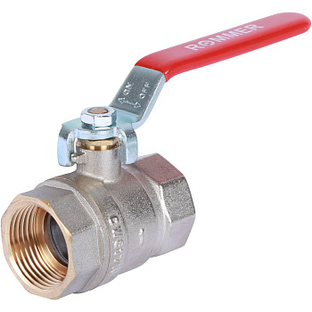 Кран шаровой ROMMER 1" ВН/ВН (ручка рычаг) полнопроходной