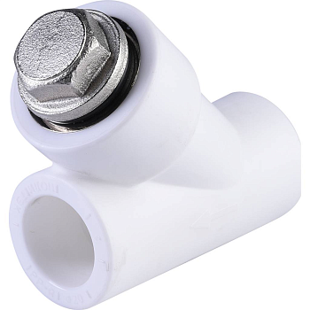 Фильтр сетчатый Политэк 20 для полипропиленовых труб (соединение муфта-муфта)