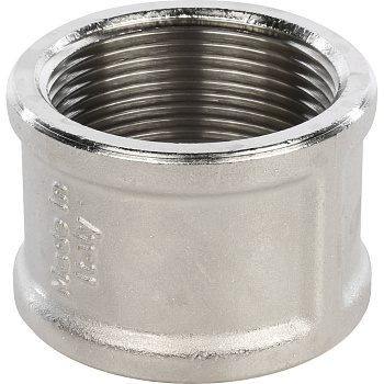 Муфта STOUT 1 1/2" ВВ (никелированная)