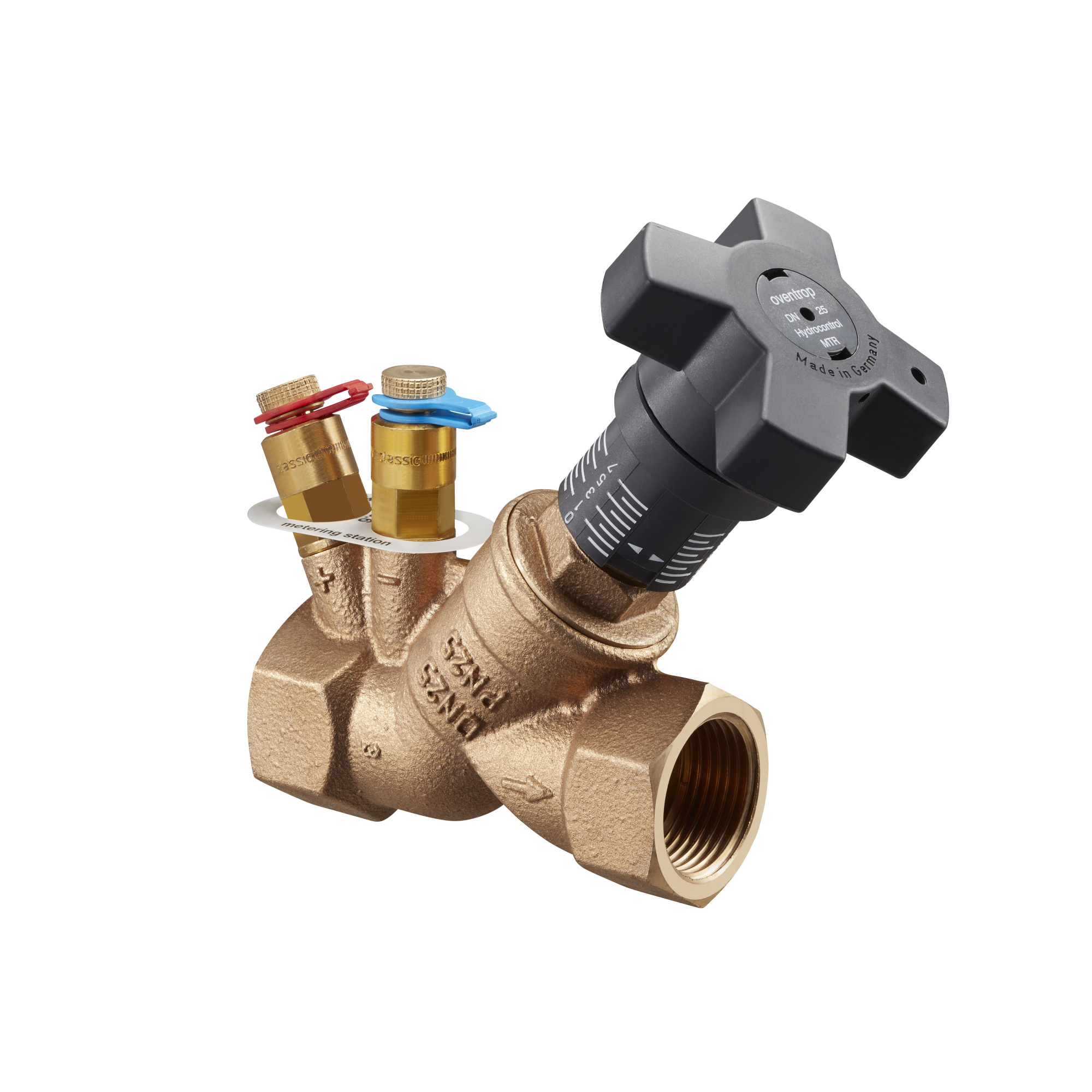 Регулирующий вентиль OVENTROP Hydrocontrol MTR DN15х 1/2 (с измерительной диафрагмой)