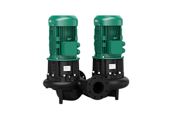 Циркуляционный насос Wilo CronoTwin-DL 65/250-4/4 в исполнении Inline с фланцевым соединением