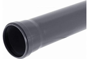 Труба канализационная Политэк 50х1.5х1500 с раструбом