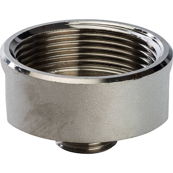 Переходник STOUT 1 1/2"х1/2" ВН (никелированный)