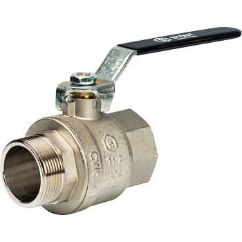 STOUT Кран шаровой полнопроходной (ВР/НР - ручка рычаг 1 1/2)