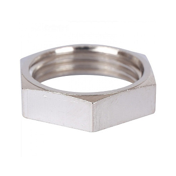 Контргайка STOUT 1/4" (никелированная)