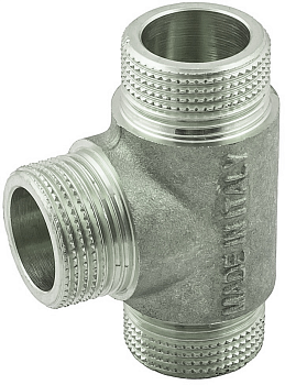 Тройник ELSEN, ННН, 3/4", 3/4", 3/4", TIN латунь, равнопроходной