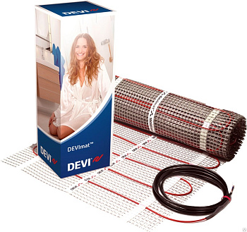 Нагревательный мат DEVI DEVIcomfort 150T, 0.5x20м, 10м2