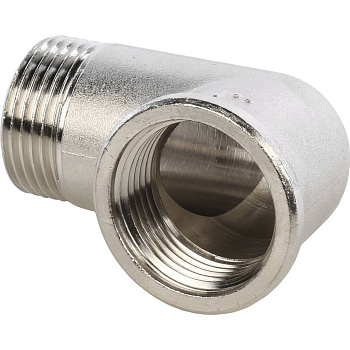 Угольник STOUT 1" НВ (никелированный)