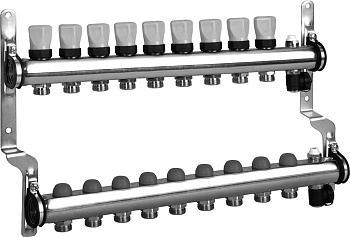 Коллектор Meibes с термовставками на 9 выходов