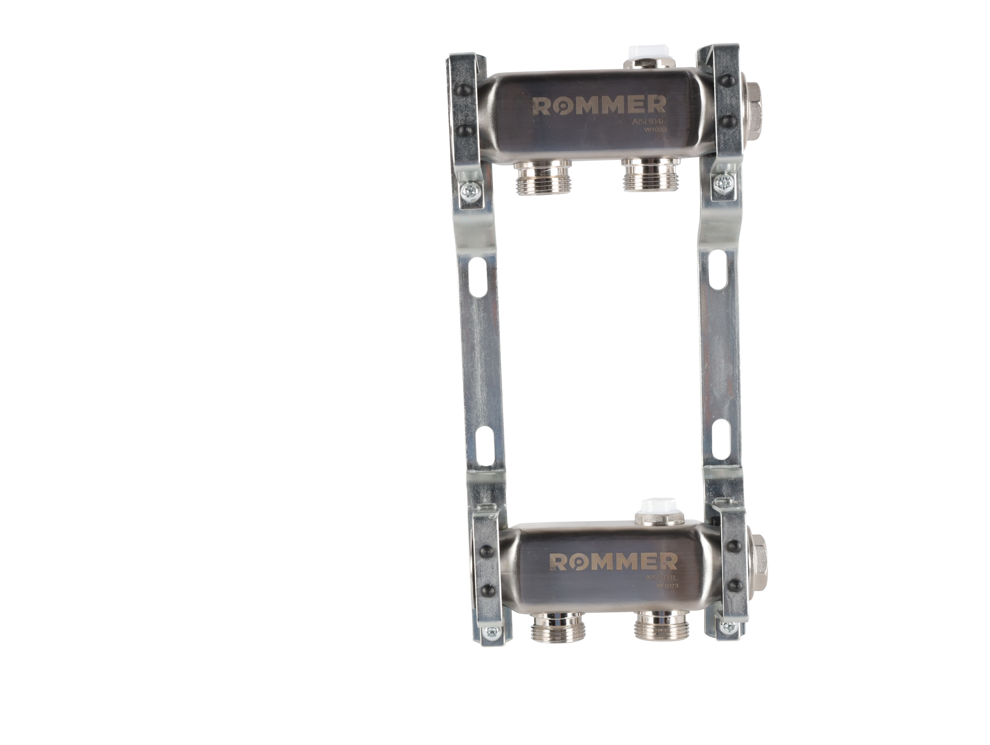 Коллектор ROMMER 1"х3/4" 2 выхода для радиаторной разводки