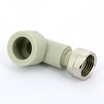 Угол FV-PLAST 20х1/2 с накидной гайкой для холодного водоснабжения (сварка-В)