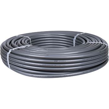Труба STOUT PEX-a 20х2,8 из сшитого полиэтилена с кислородным слоем (бухта 100 метров) серая
