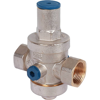 Редуктор давления STOUT 3/4" PN25 с выходом под манометр