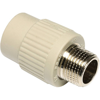 Муфта Ekoplastik ППР 20х3/4" с металлической наружной резьбой