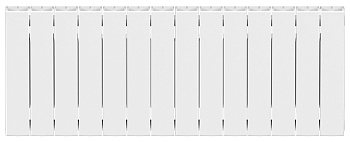 Радиатор биметаллический RIFAR SUPReMO Ventil 350 х 14 секц подключение нижнее (VL) (RIFAR S350-14 V