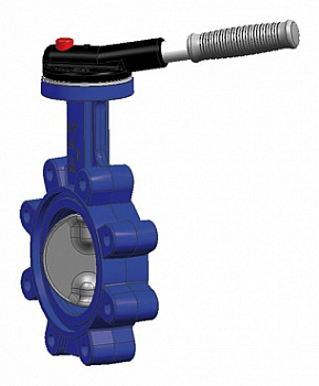 Заслонка запорно-регулирующая HERZ BB DN 150