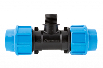 Тройник Джилекс 40 x 1 x 40 с наружной трубной резьбой