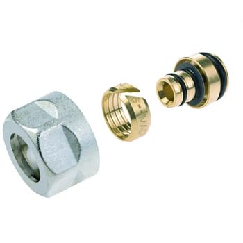 Резьбозажимное соединение ELSEN Ø 20 х 2,9 — 3/4" НГ ЕК, для металлополимерных PE-X/Al/PE-RT труб