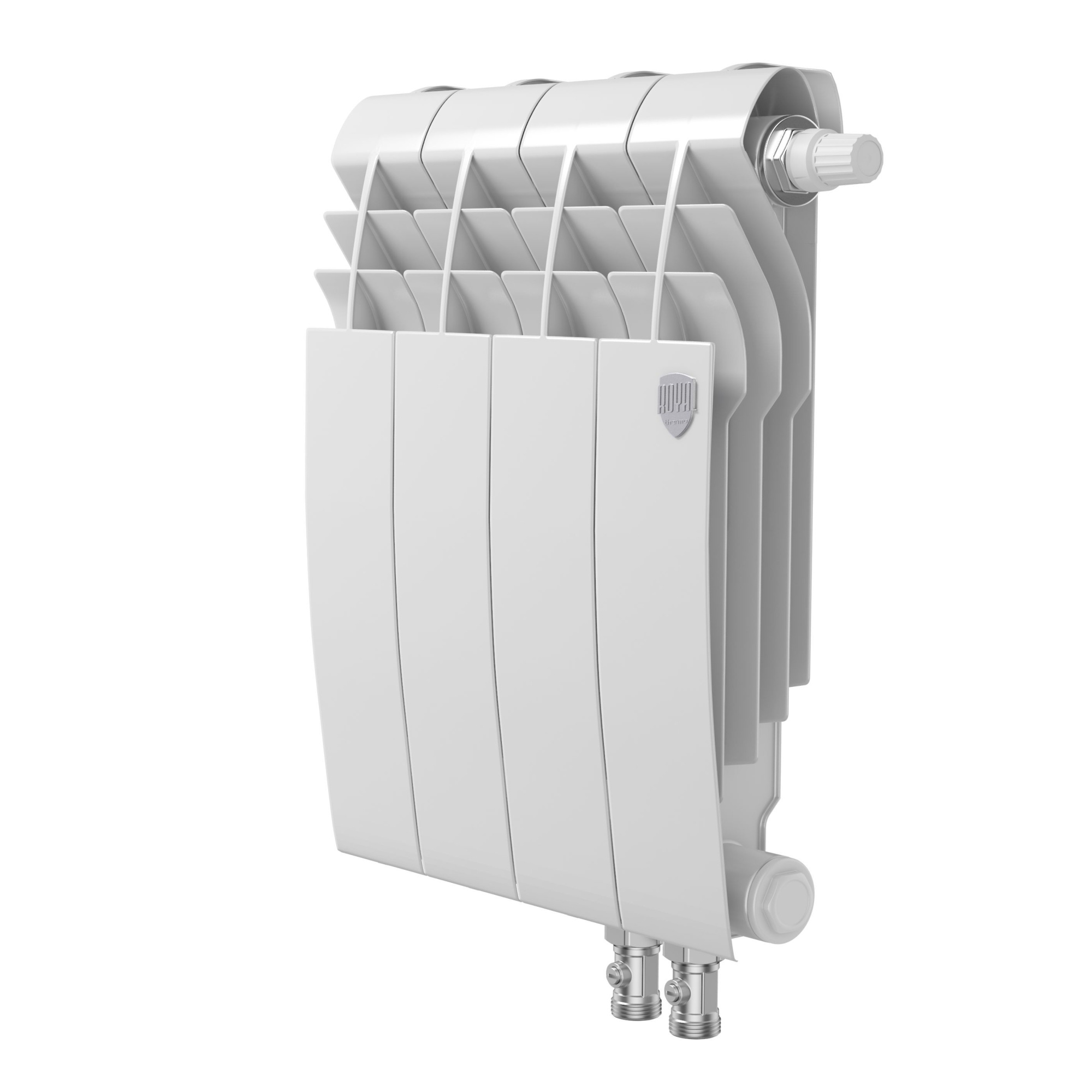 Радиатор биметаллический Royal Thermo BiLiner 350 /Bianco Traffico VR - 4 секции