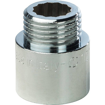Удлинитель STOUT 1/2"X20 НР-ВР (хромированный)