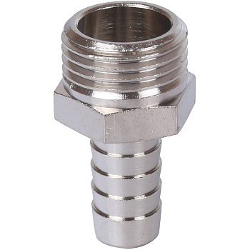 Штуцер STOUT 1/2"х12 НР (никелированный)