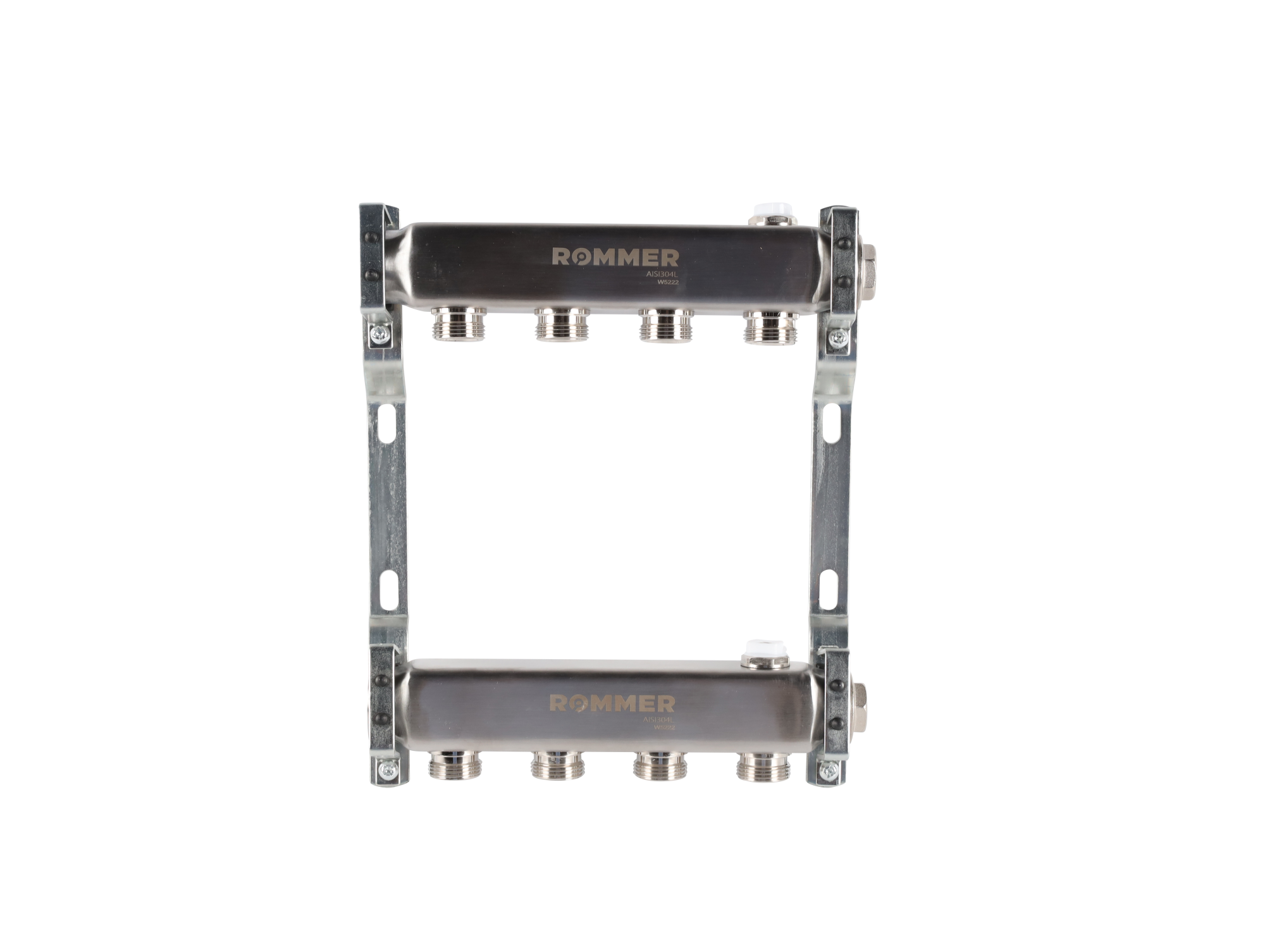 Коллектор ROMMER 1"х3/4" 4 выхода для радиаторной разводки