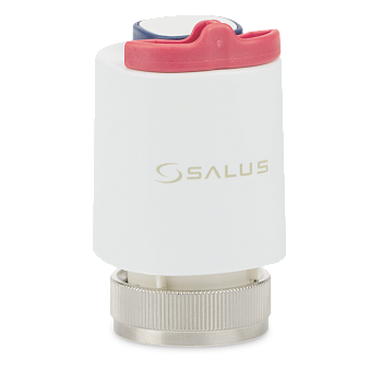 Термоэлектрический привод Salus клапана коллектора бесшумный (230 В, нормально закрытый, М28x1,5) 