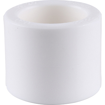 Kalde d=40 Муфта для полипропиленовых труб под сварку (цвет белый)