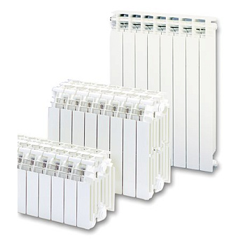 Алюминиевый секционный радиатор Global GL-350/80/D, 10 секций