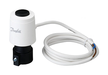 Термоэлектрический привод Danfoss TWA-A (24 В, нормально открытый) 