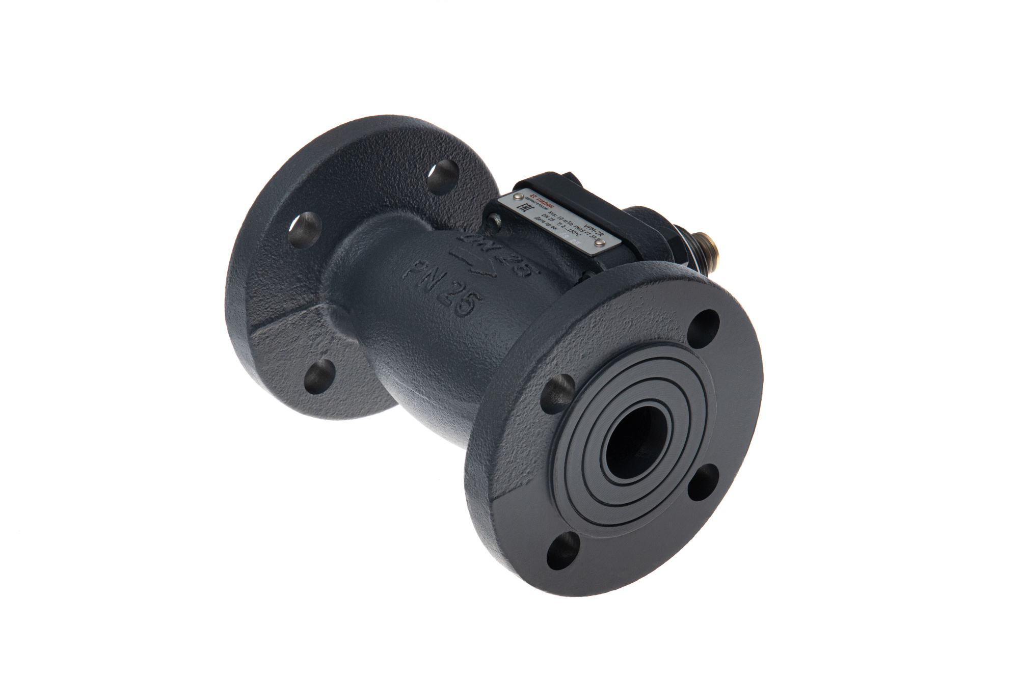 Клапан регулирующий Ридан VFM-2R PN25 DN25 Kvs=10м³/ч фланцевый