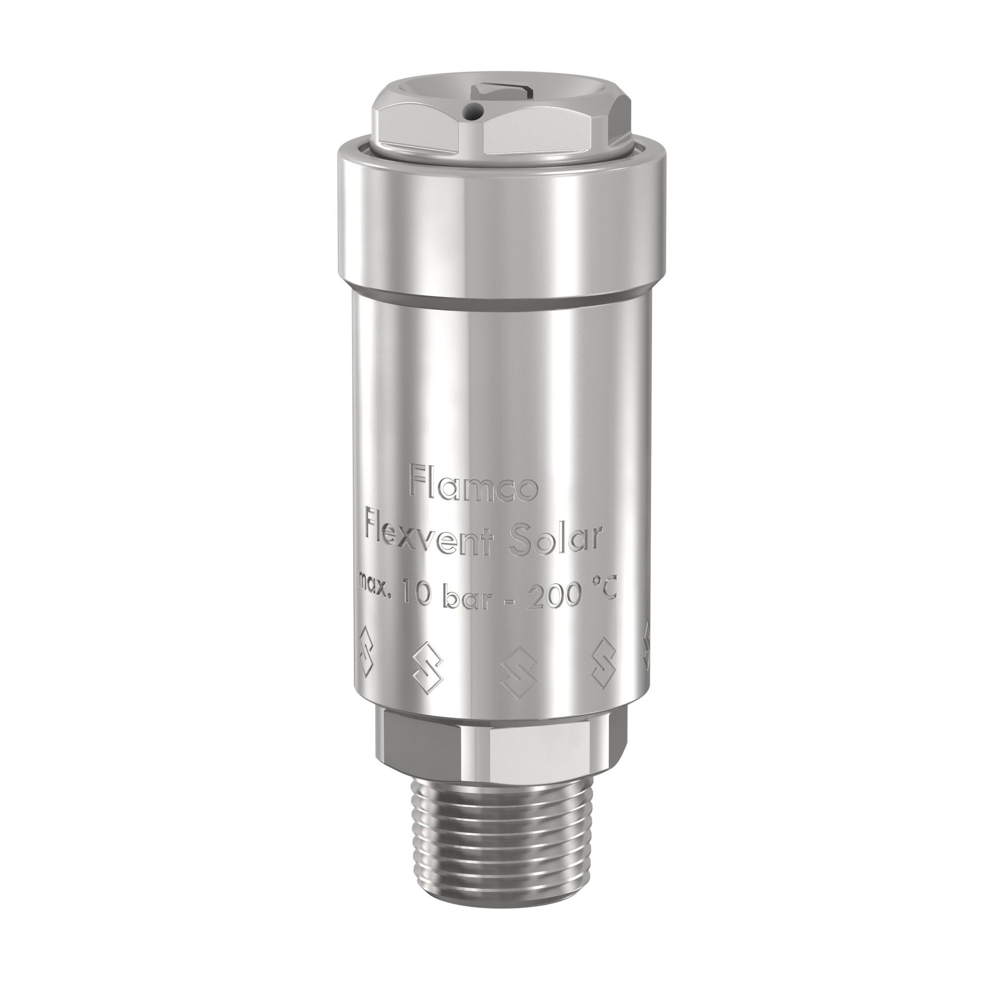 Автоматический поплавковый воздухоотводчик Flamco Flexvent Solar float vent 3/8