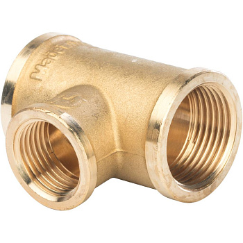 Тройник STOUT 3/4"х1/2"х3/4" переходной ВВ