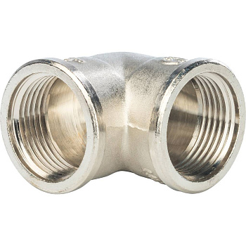 Угольник STOUT 1" ВВ (никелированный)