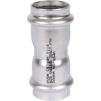 Муфта Sanha NiroSan 35 ВПр-ВПр двойная 9270