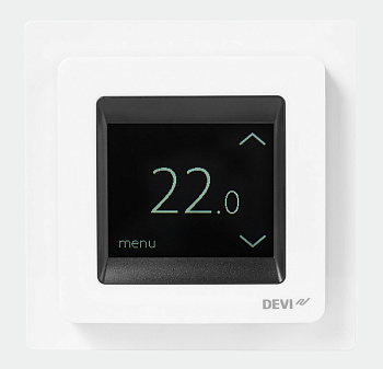 Терморегулятор DEVIreg Touch, полярно-белый